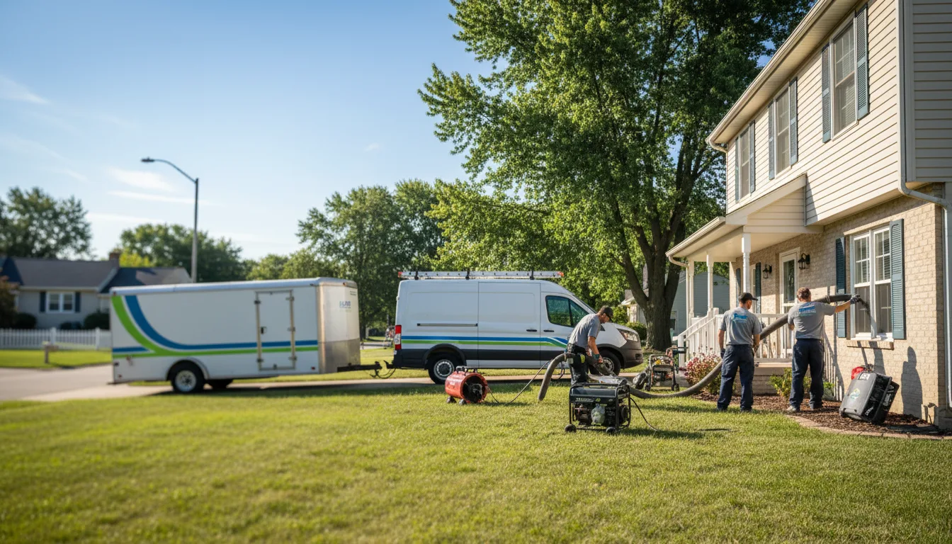 Flooded Basement Restoration And Cleanup With Repair in Sharon Springs, KS near me